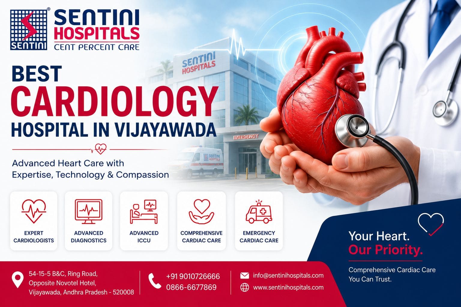 Best Cardiology Hospital in Vijayawada: Expert Heart Care You Can Trust